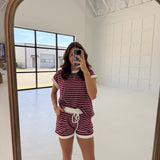 Breezy Striped Set - Cab
