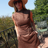Janine Belted Mini Dress