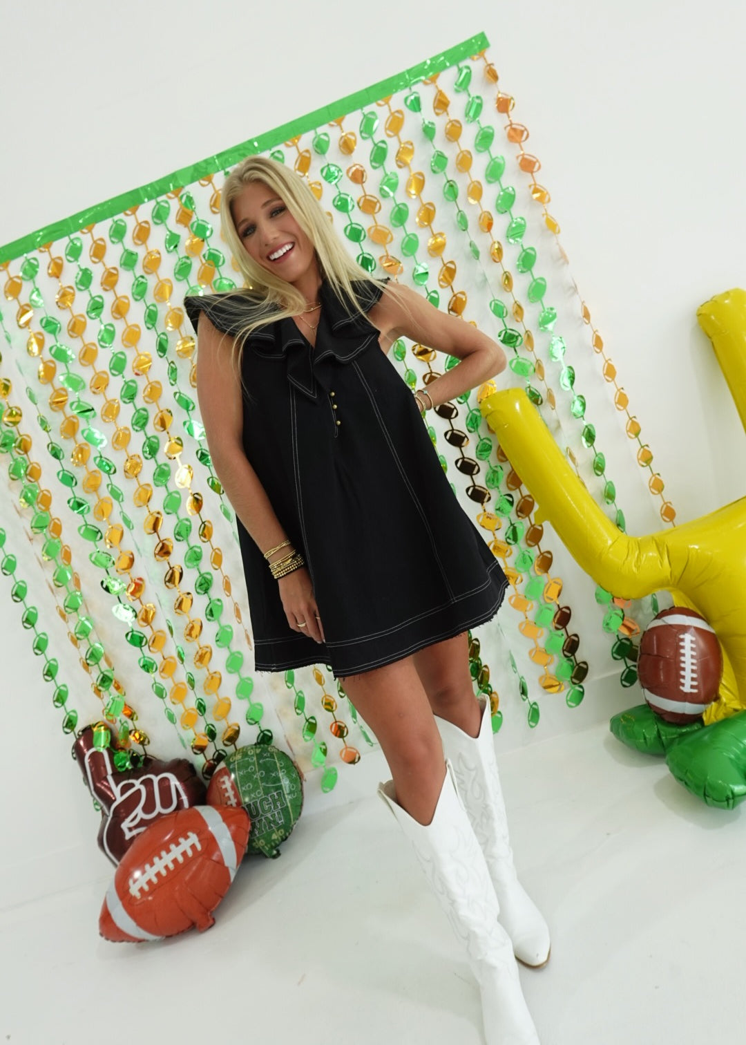 Jade Woven Dress