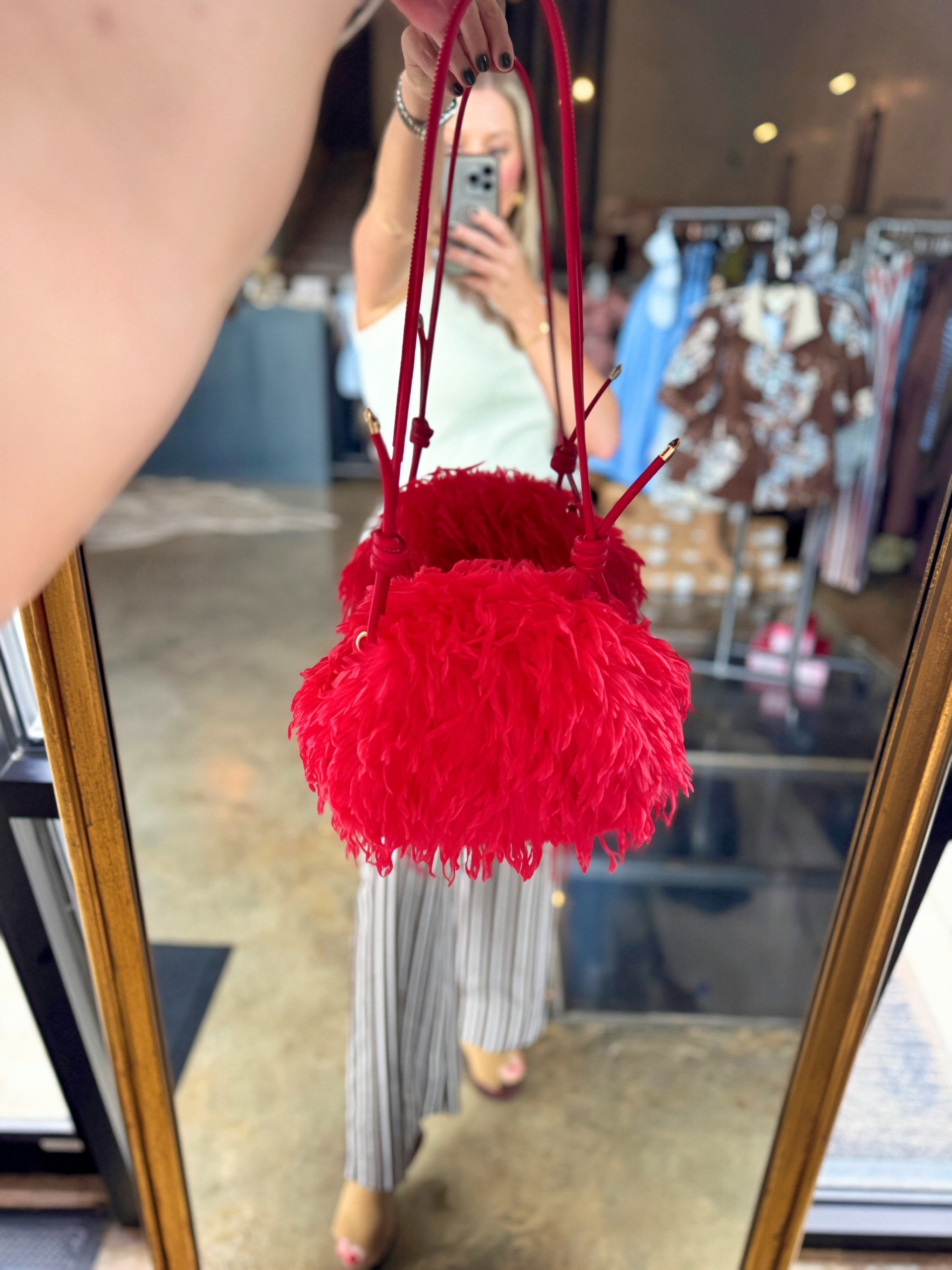 Cloud WOFF Clutch - Red
