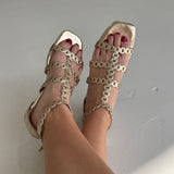 Verus Gladiator Sandal - Gold