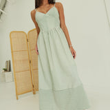 Beatrice Midi Dress - Green