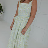 Locked Away Midi Dress