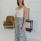 Savory Printed Pants - Sage