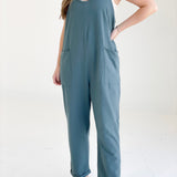 Out And About Jumpsuit - Ash Jade