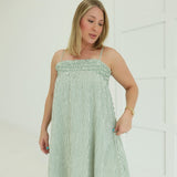 Coastline Maxi Dress - Green