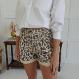 Zora Rolled Hem Shorts