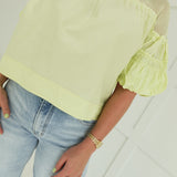 Poppy Mesh Top