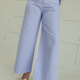 Lamar Peplum Set - Powder