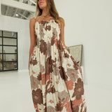 Celeste Midi Dress - Mocha