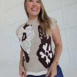 Roundhouse Sweater Top - Oatmeal