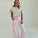 Davey Barrel Sweatpants - Pink
