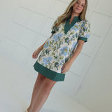 Old Times Sake Mini Dress - Ecru