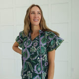 Barbs Flutter Sleeve Top