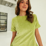 Carney Mini Dress - Green