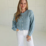 Lunsford Cardi Sweater - Sky Blue