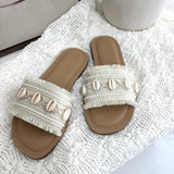 Coastal Charm Slides - Beige