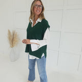 Stand My Ground Sweater - Dk Green