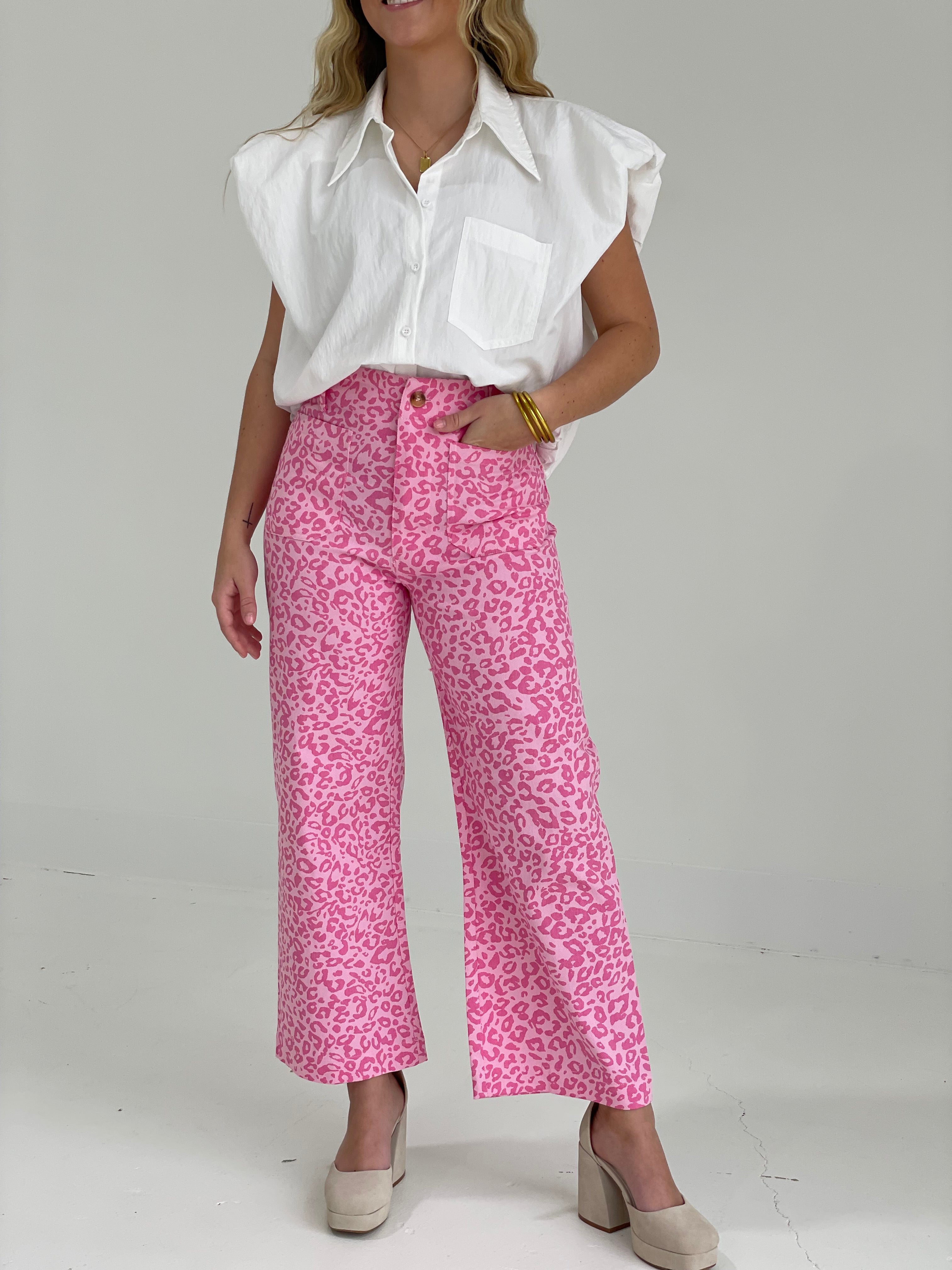 London Leopard Pant