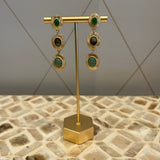 Vintage Frame Link Earrings
