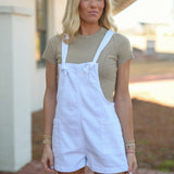 Seasons Tied Romper - White