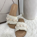 Coastal Charm Slides - Beige