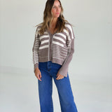 Gretta Striped Cardigan