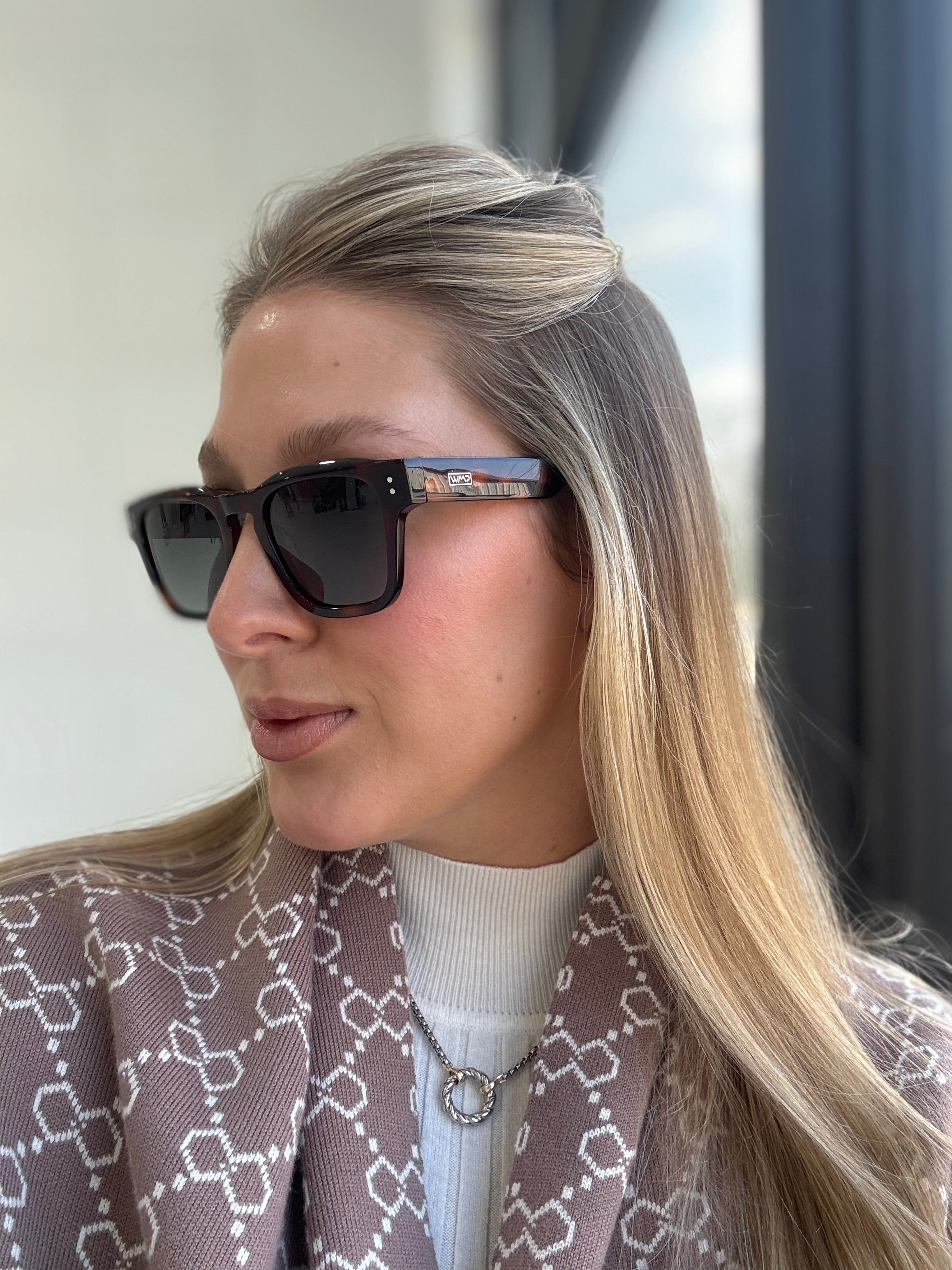 Wayne - Havana Tortoise / Smoke Green Gradient Lens - WMP