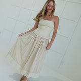 Gravitas Linen Midi Dress