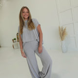 The Links Ribbed Set - Silver