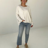 Cooling Down Lightweight Sweater - Cream