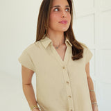 Diana Top - Khaki