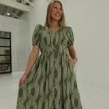 Saffron Midi Dress