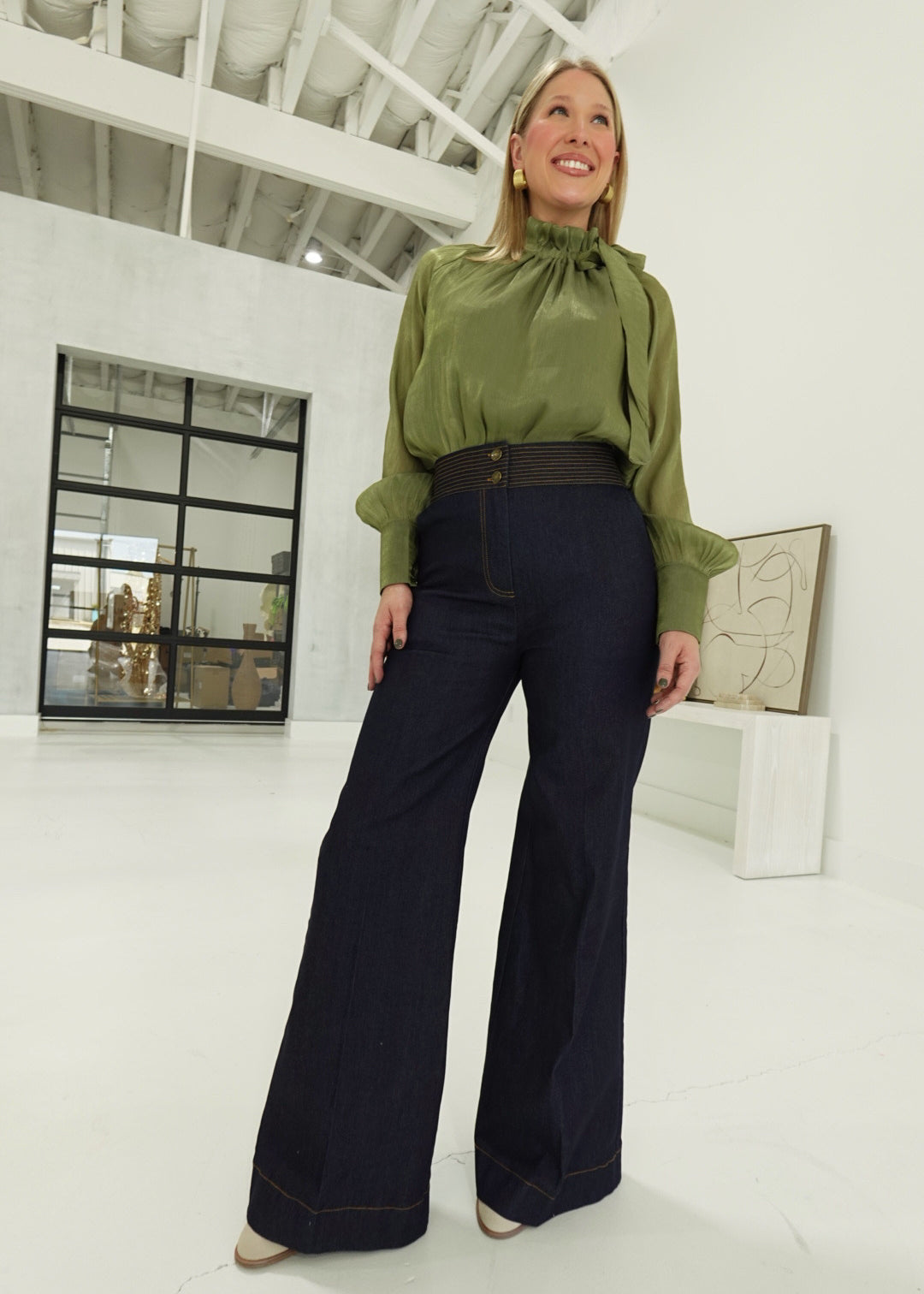 Farrah Wide Leg Denim