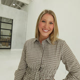 Stassi Plaid Top