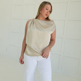 Berkley Blouse - Taupe
