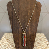 Tube Bead Necklace