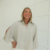 Fancy Nancy Poncho Top