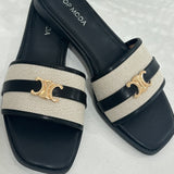 Solana Step Sandal - Black