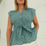 The Quirks Top - H Green