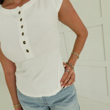 Holland Henley Top - White