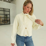 Ophelia Cropped Jacket - Snow