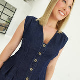 Albritton Peplum Top