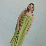 Lanie Midi Dress - Kiwi