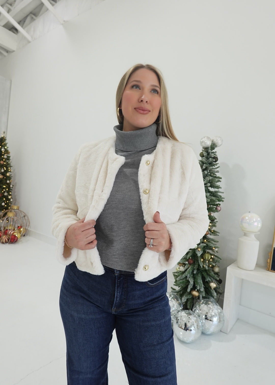 Bismont Fur Coat - Cream