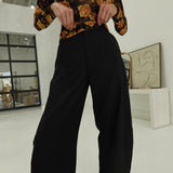 Full Time Trouser Pants - Black