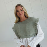 Beatrice Knitted Vest Blouse