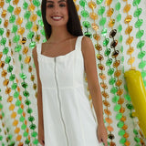 Tish Midi Dress -  Off White