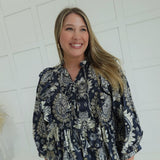 Susan Paisley Blouse