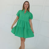 Chaney Mini Dress - Green